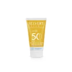 SELVERT THERMAL Apsauginis kremas-gelis veidui SPF50 su spalva SUN CARE AGE PREVENT GEL-CREAM SPF50 WITH COLOUR, 50 ml