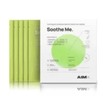 AIMX Greito poveikio raminanti veido kaukė su peptidais SOOTHE ME, 5vnt