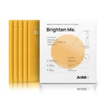 AIMX Greito poveikio skaistinanti veido kaukė su vitaminu C BRIGHTEN ME, 5vnt