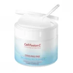 CELL FUSION C „First Cooling Pad“ vėsinantis ir drėkinantis veido tonikas - diskeliai, 180 ml (70 vnt.)