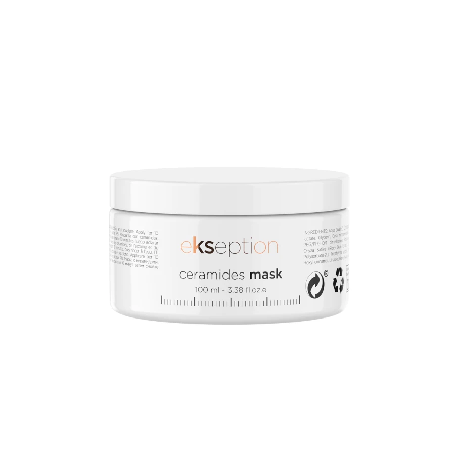 EKSEPTION Drėkinamoji ir atstatomoji kaukė su keramidais CERAMIDES MASK, 100 ml