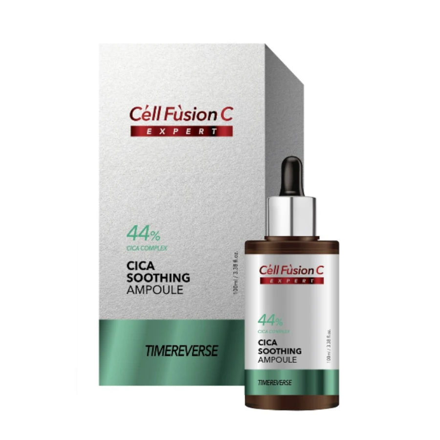 CELL FUSION C EXPERT „Cica Soothing Ampoule“ raminančio komplekso serumas, 100 ml