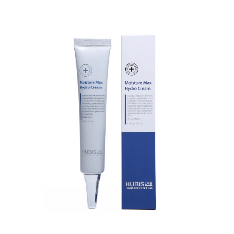 HUBISLAB Moisture Max Hydro drėkinamasis veido kremas, 40 g