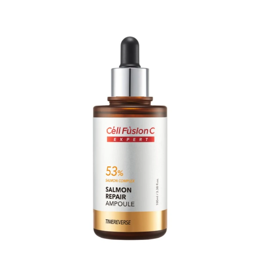 CELL FUSION C EXPERT „Salmon Repair Ampoule“ jauninančio komplekso serumas, 100 ml