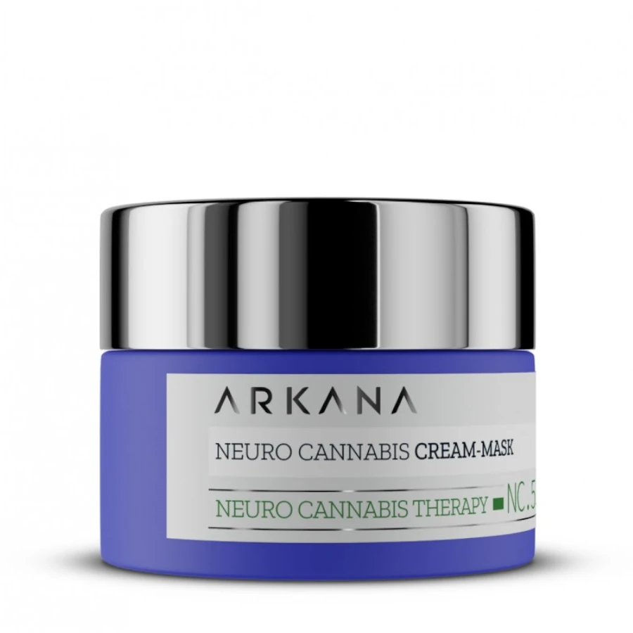 ARKANA Naktinis kremas kaukė „Neuro Cannabis Cream-Mask“, 50 ml