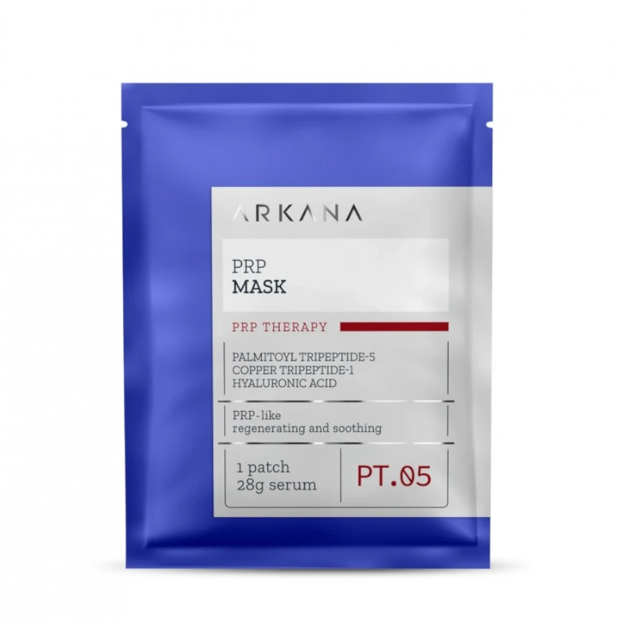 ARKANA Remodeliuojanti lakštinė kaukė su liftingo efektu „PRP Mask“, 1 vnt