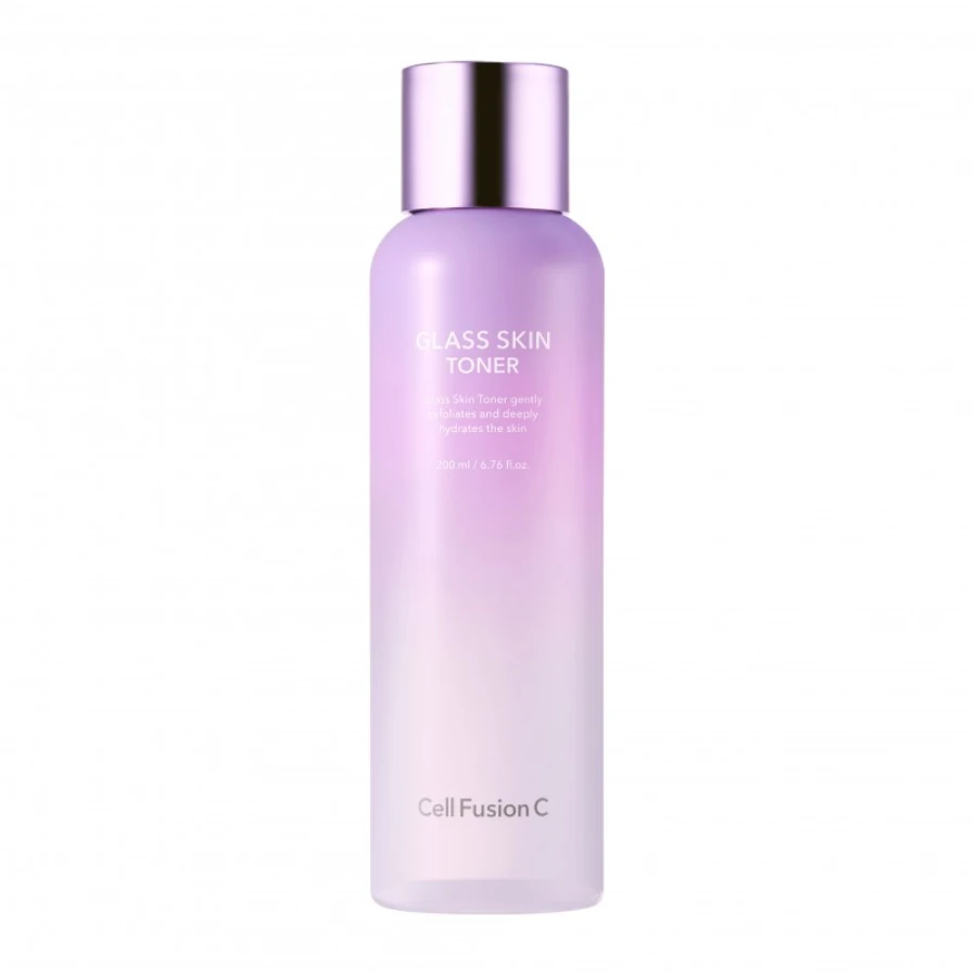 CELL FUSION C Spindesio suteikiantis tonikas "Glass Skin Toner", 150 ml