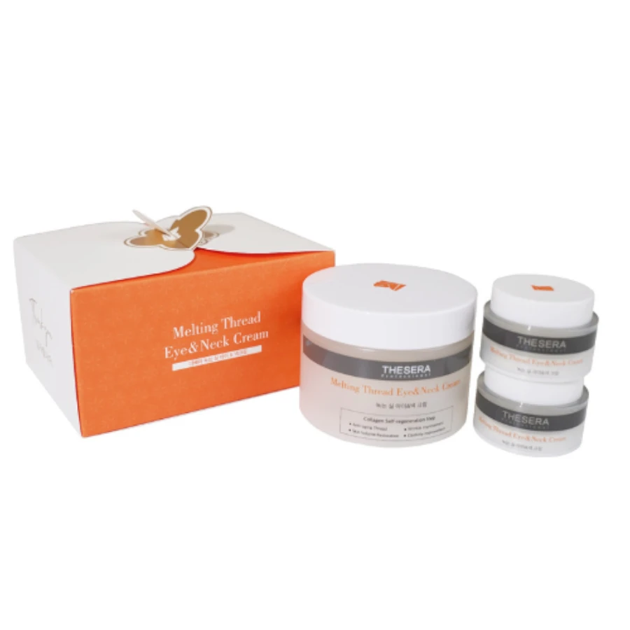 THESERA Melting Thread paakių ir kaklo kremas, 100 ml + dvi mini pakuotės dovanu, 2 × 15 ml