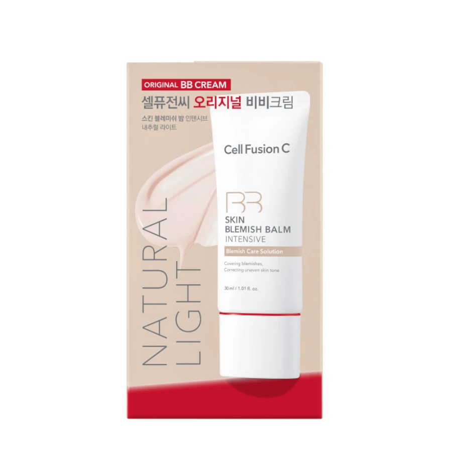 CELL FUSION C Maskuojantis kremas „Skin Blemish Balm Intensive Natural Light", 30 ml