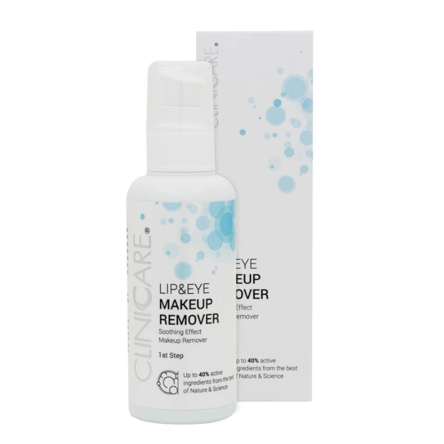 CLINICCARE Akių ir lūpų makiažo valiklis LIP & EYE MAKE-UP REMOVER, 100 ml