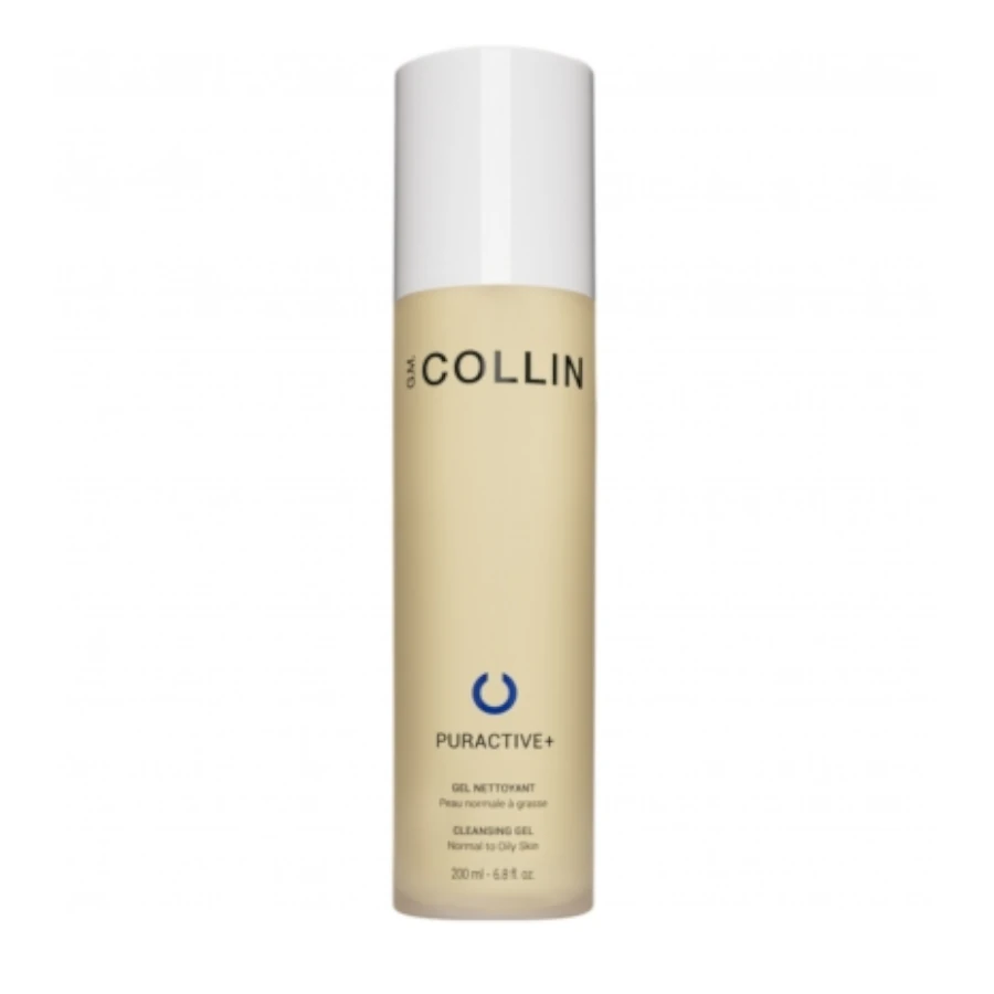 G.M. COLLIN Puractive+ gelinis veido prausiklis mišriai ir riebiai odai, 200 ml