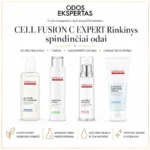 CELL FUSION C EXPERT Rinkinys spindinčiai odai, 4 prod
