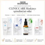 CLINICCARE Rinkinys spindinčiai odai, 4 prod