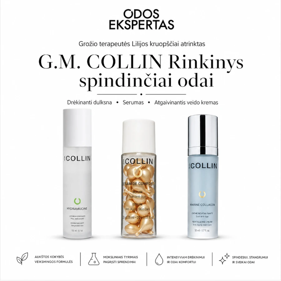 G.M. COLLIN Rinkinys spindinčiai odai, 3 prod