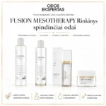 FUSION MESOTHERAPY Rinkinys spindinčiai odai, 4 prod