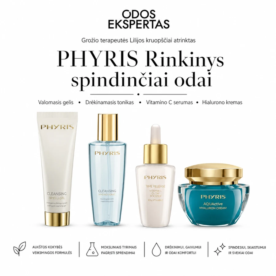 PHYRIS Rinkinys spindinčiai odai, 4 prod