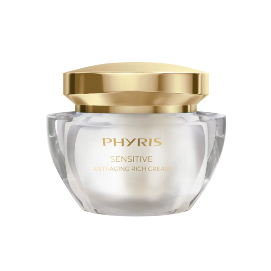 PHYRIS Stangrinamasis ir maitinamasis jautrios odos kremas SENSITIVE ANTI AGING RICH | Nutri Revitalizing, 50 ml